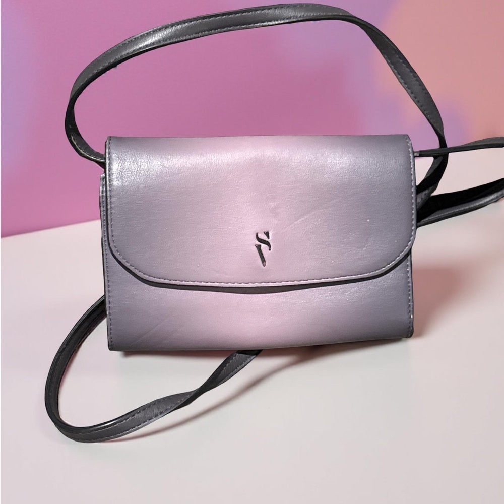 Vera Wang Metallic Crossbody Bag
